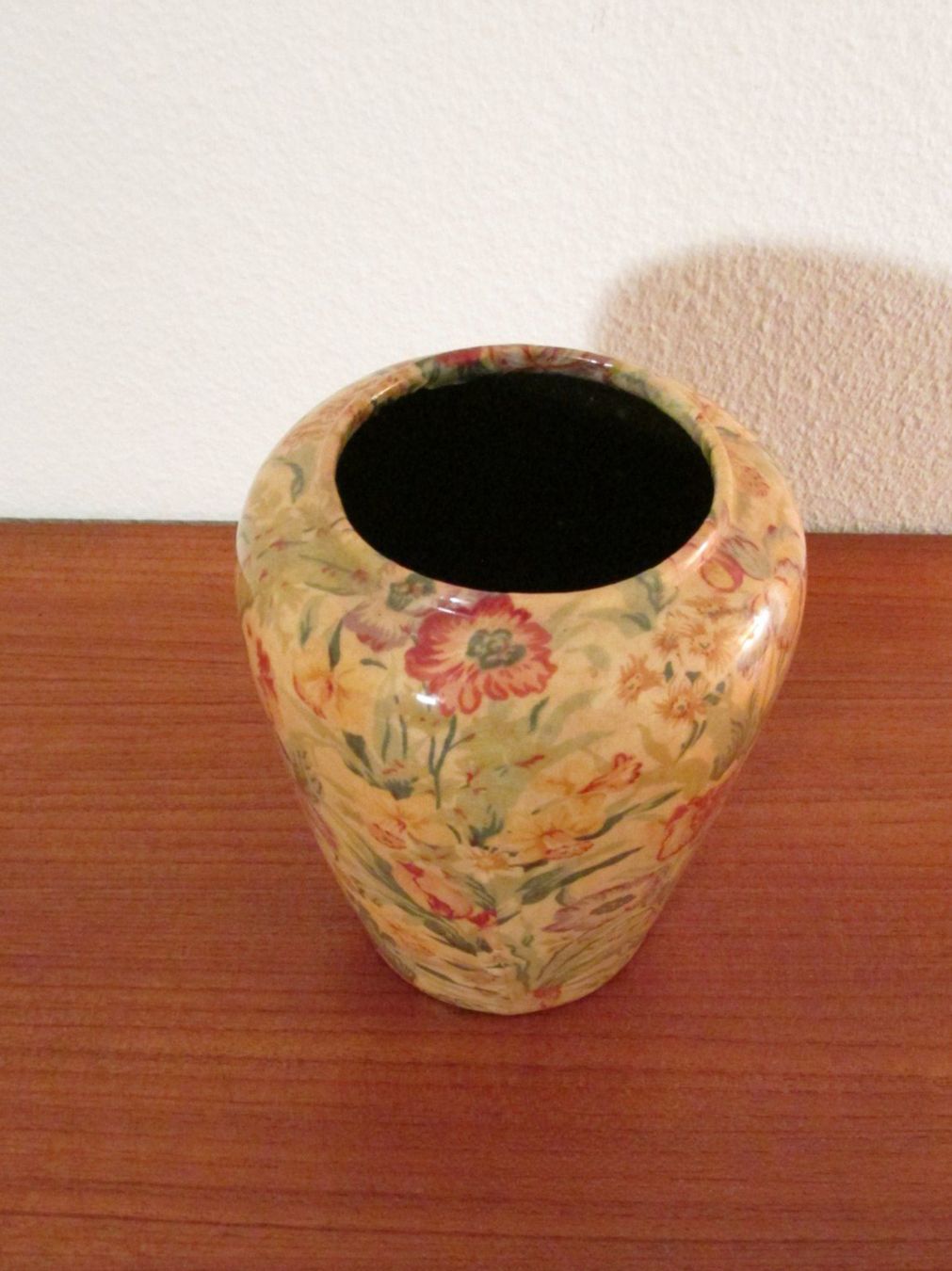 Vasen & Gefässe: Dekorvase mit Blumen Print Dekor – Gebraucht aus Zollikofen von Flavabana 2