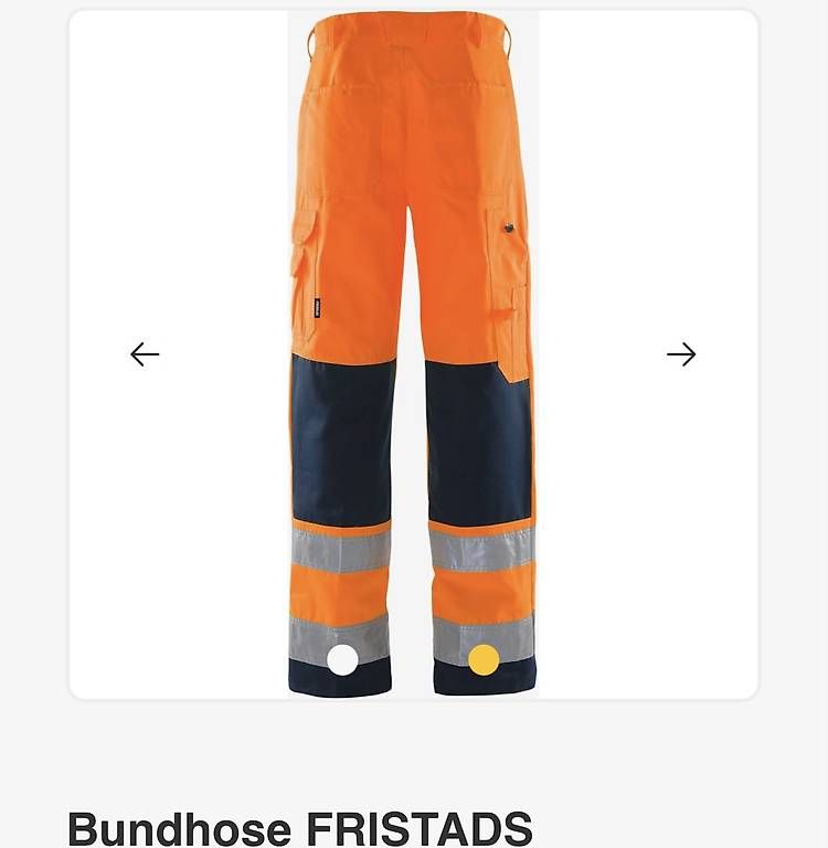 Pantaloni: EN Bundhose orange blau – Nuovo (secondo la descrizione) da Bürglen TG venduto da Anaheim