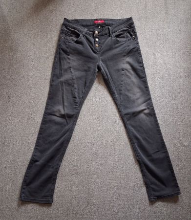 Damen Jeans S.Oliver schwarz, Gr 40, guter Zustand