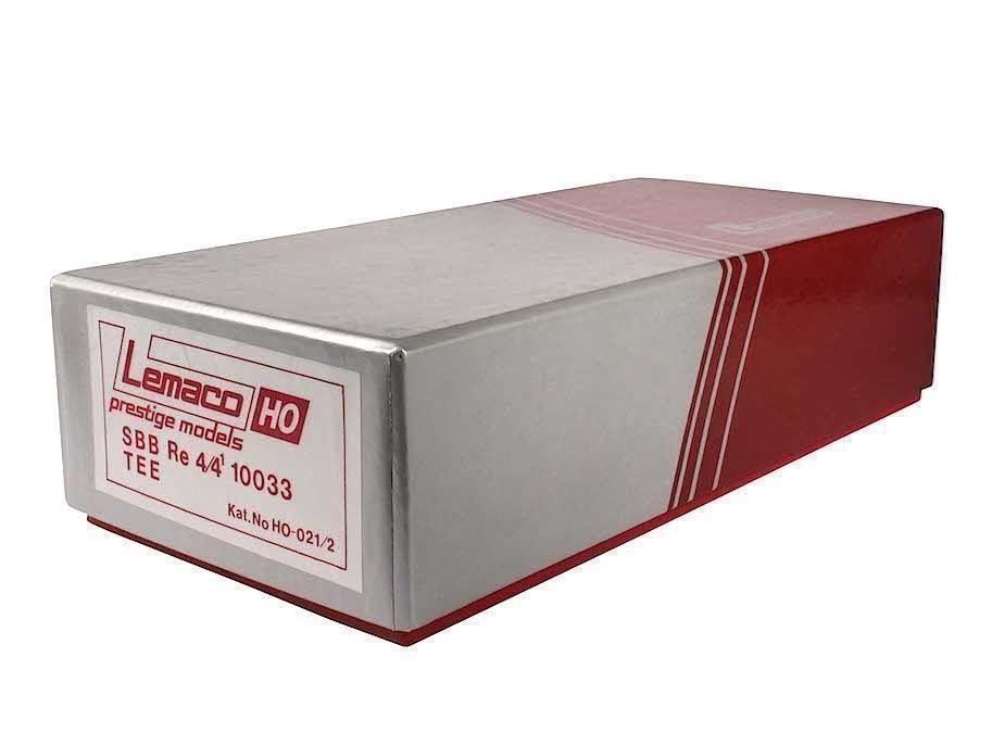 Lemaco Modelleisenbahnen: Lemaco HO-021/2 - SBB Re 4/4 I 10033 TEE – Neu (gemäss Beschreibung) aus Ebikon von Cocorica 3