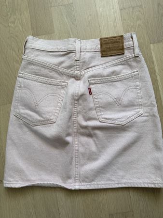 Levi's Rock Damen Gr. W24 helle Rosa Levis Jeansrock