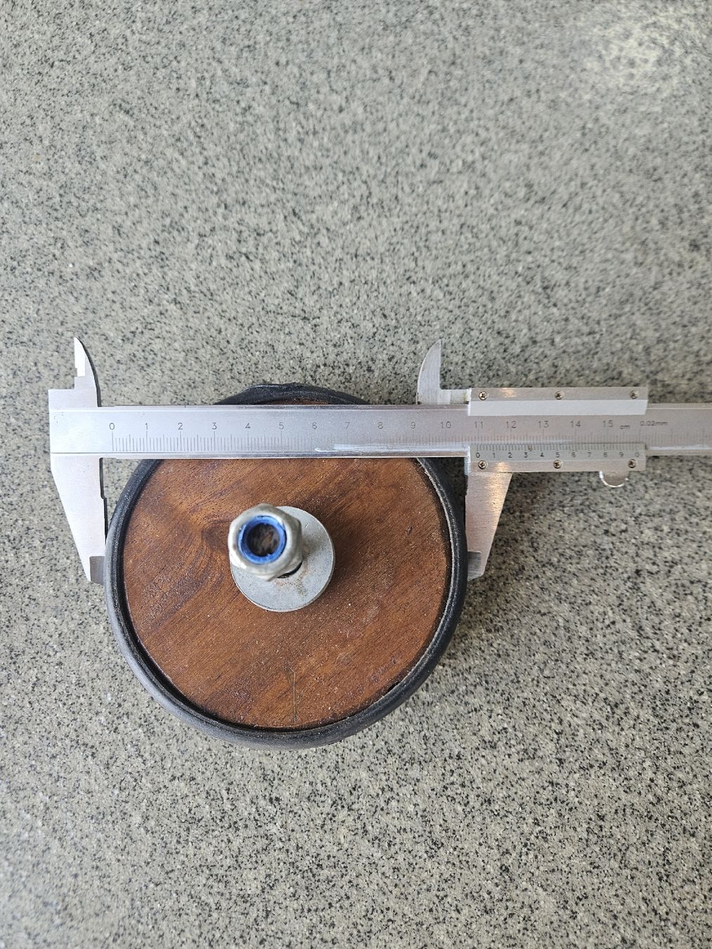 Pneumatici & Ruote complete: Holzräder, Ø 11cm, 2 Stück,   – Usato da Bonstetten venduto da Brigitte04volle 3