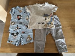 Kleiderpaket Sommer, Gr. 86, Paw Patrol/Disney/Dino