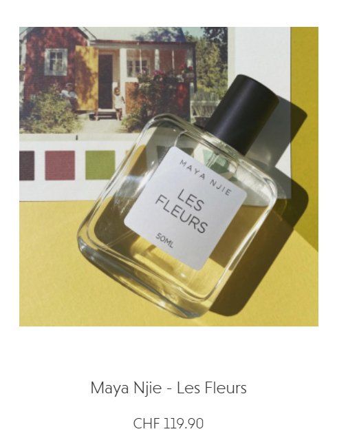 Parfum & Eau de Toilette: Maya Njie - Les Fleurs perfume – Neu (gemäss Beschreibung) aus Kilchberg ZH von ben_pc68 1