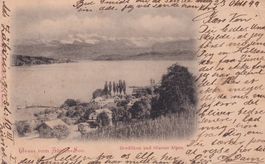 Bendlikon   ZH  vom Zürich-See      um 1899