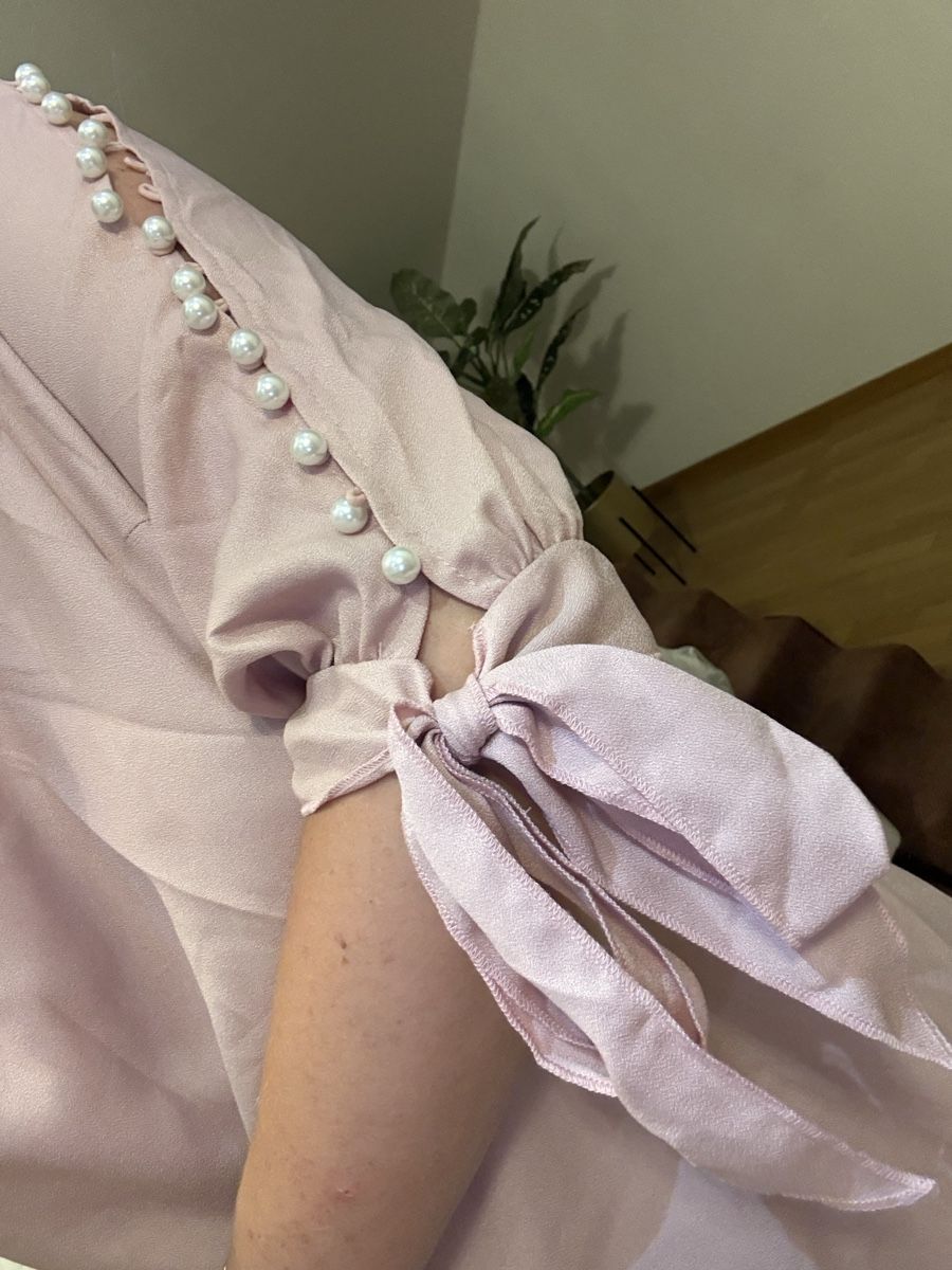 Kleider: Rosa Kleid mit Perlen - Grösse M – Gebraucht aus Oberhofen Thun'see von ClaudiaKelesh 3