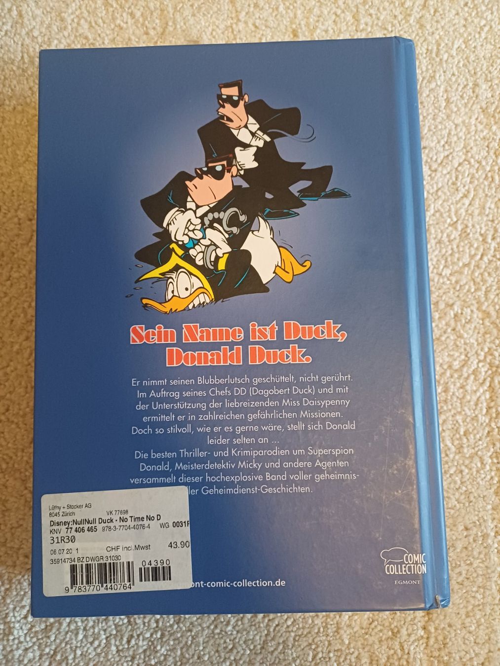 Fumetti: Comic Buch Disney NullNullDuck No Time To Duck – Usato da Kilchberg ZH venduto da saspi 1