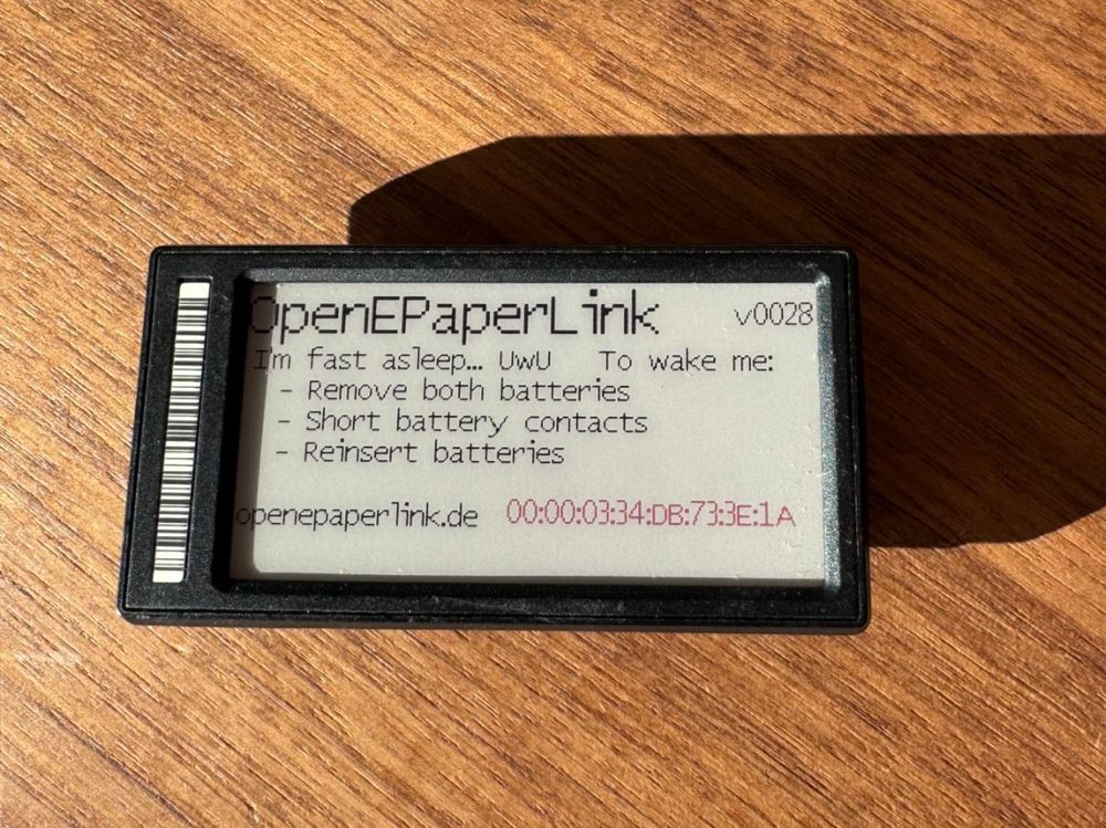 2x Open E-Paper Link - e-Ink Displays für Bastler! (Gebraucht) in ...