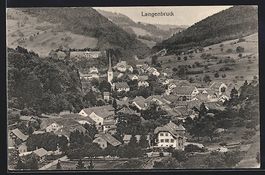 Langenbruck, Totalansicht aus der Vogels