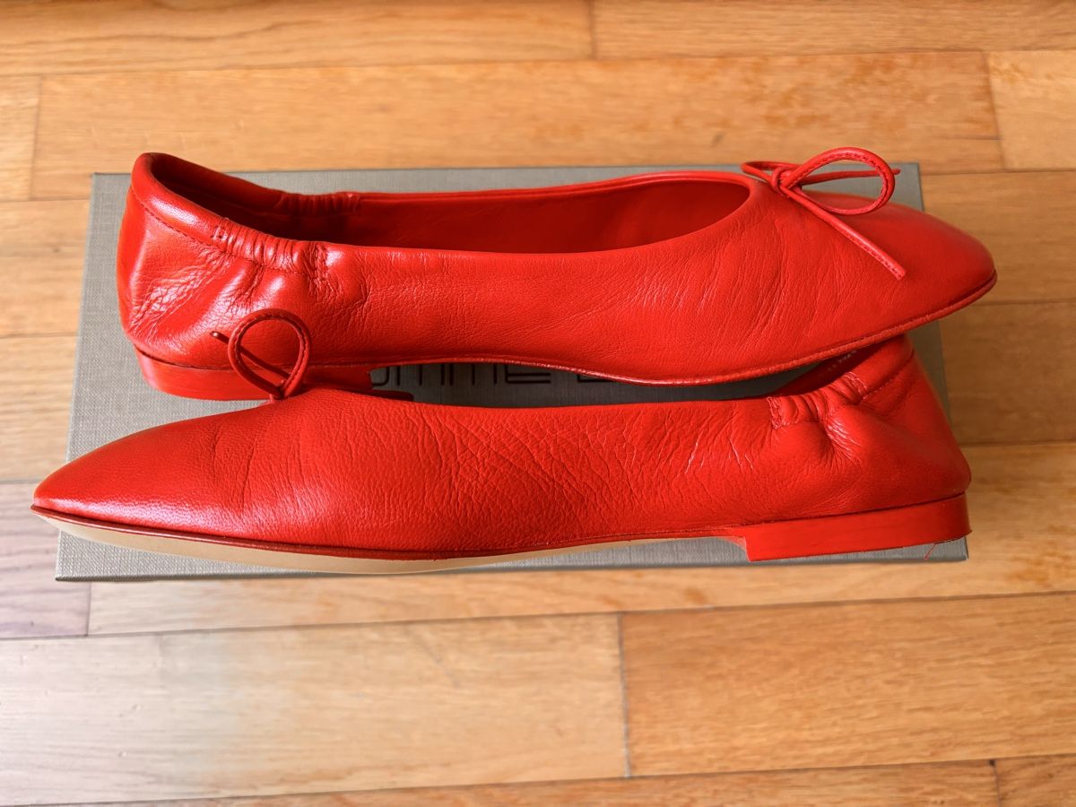 Damenschuhe: Ballerina rot – Gebraucht aus Zürich von ConnieS01 1