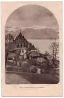 Schloss Ralligen am Thunersee, gelaufen 1927