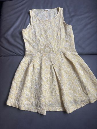 Kleid Vicolo gelb gemustert Grösse S