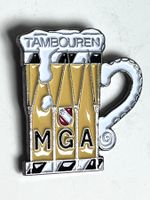 Pin Tambouren MGA Musik Bierkrug limitiert Nr. 488