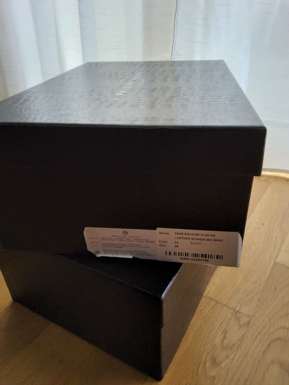 Philipp Plein Scarpe da uomo: Philipp Plein black. Gr 48 – Nuovo (secondo la descrizione) da Seengen venduto da oslow7 3