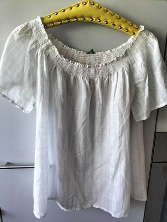 Benetton Bluse, Gr. M/L, leicht und luftig.