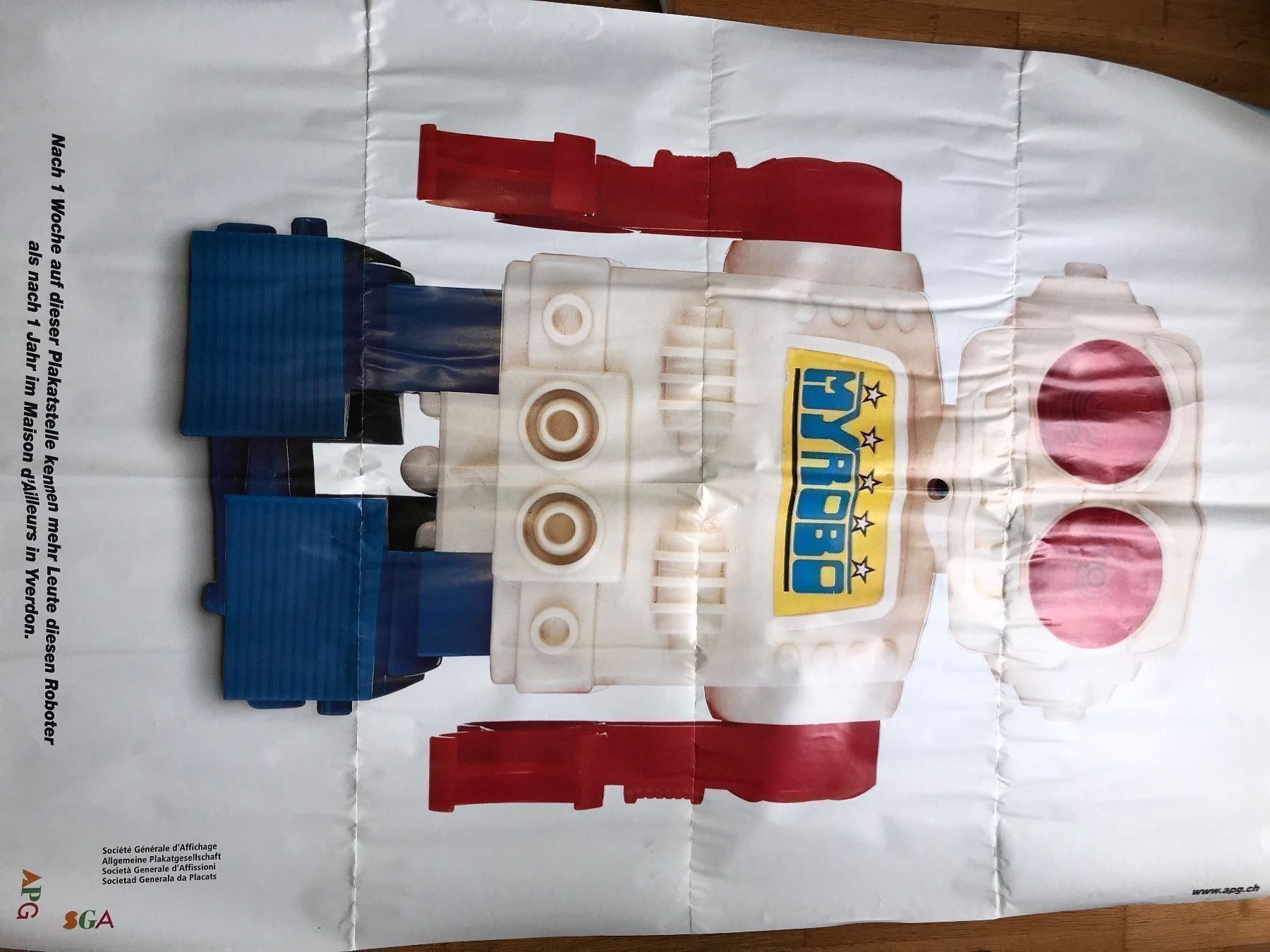 Foto & Immagini: Werbung Poster My Robot – Usato da Oberrieden venduto da BEN-HUR 3