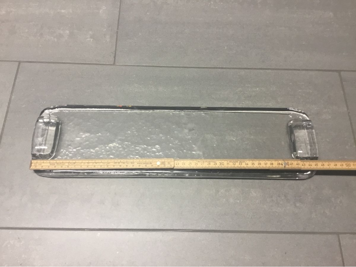 Niederer Piatti di portata: Niederer Glasplatte ca. 45 cm – Usato da Rütihof venduto da ALAFC