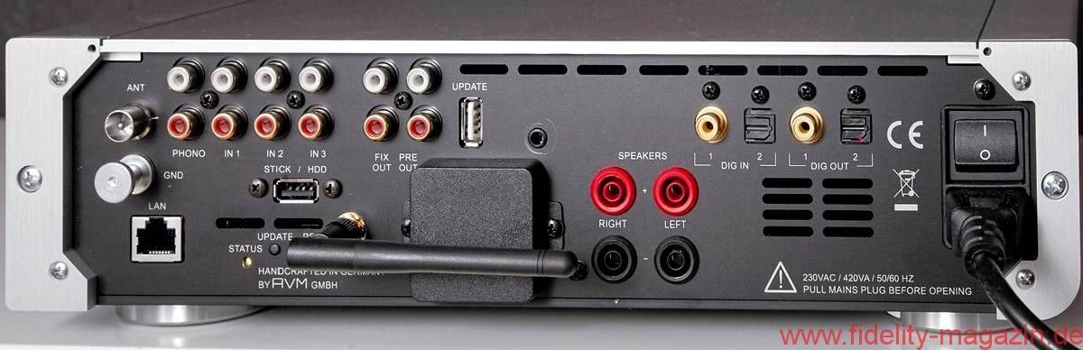 Avm Lettore multimediale & Streamer: AVM Inspiration CS 2.2 Streaming CD-Receiver – Usato da Vaduz venduto da technotrade 2