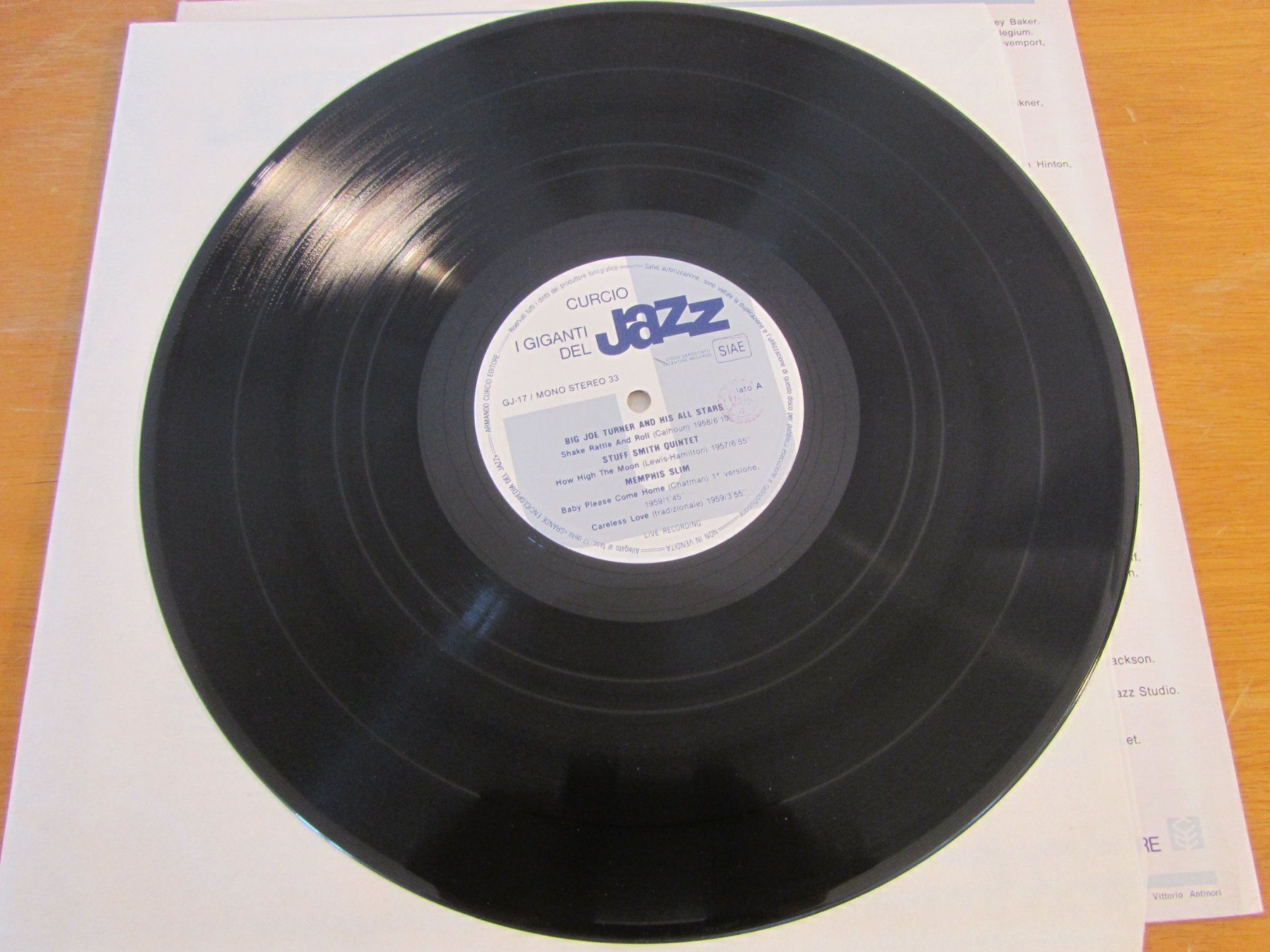 Dischi in vinile: JAZZ SAMPLER – Usato da Seengen venduto da mikelele 3