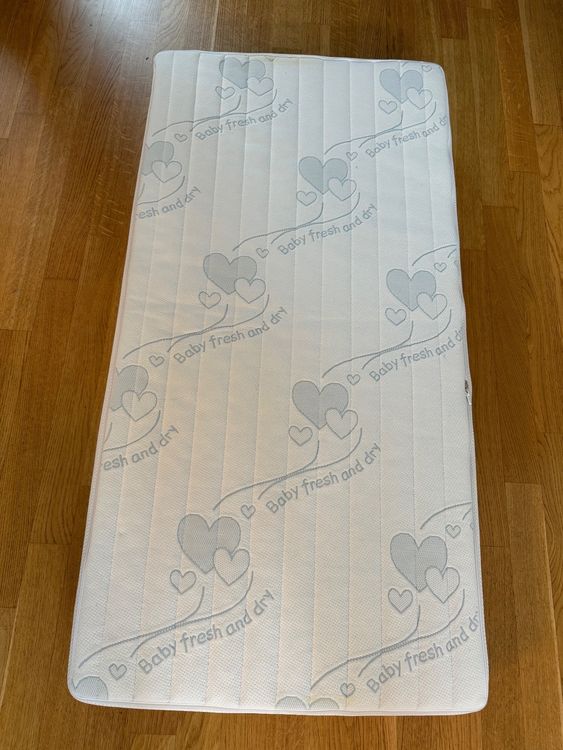 Kinderbett Matratze 60x120x10cm Kesja - Ökotex 100 Frottee Qualität