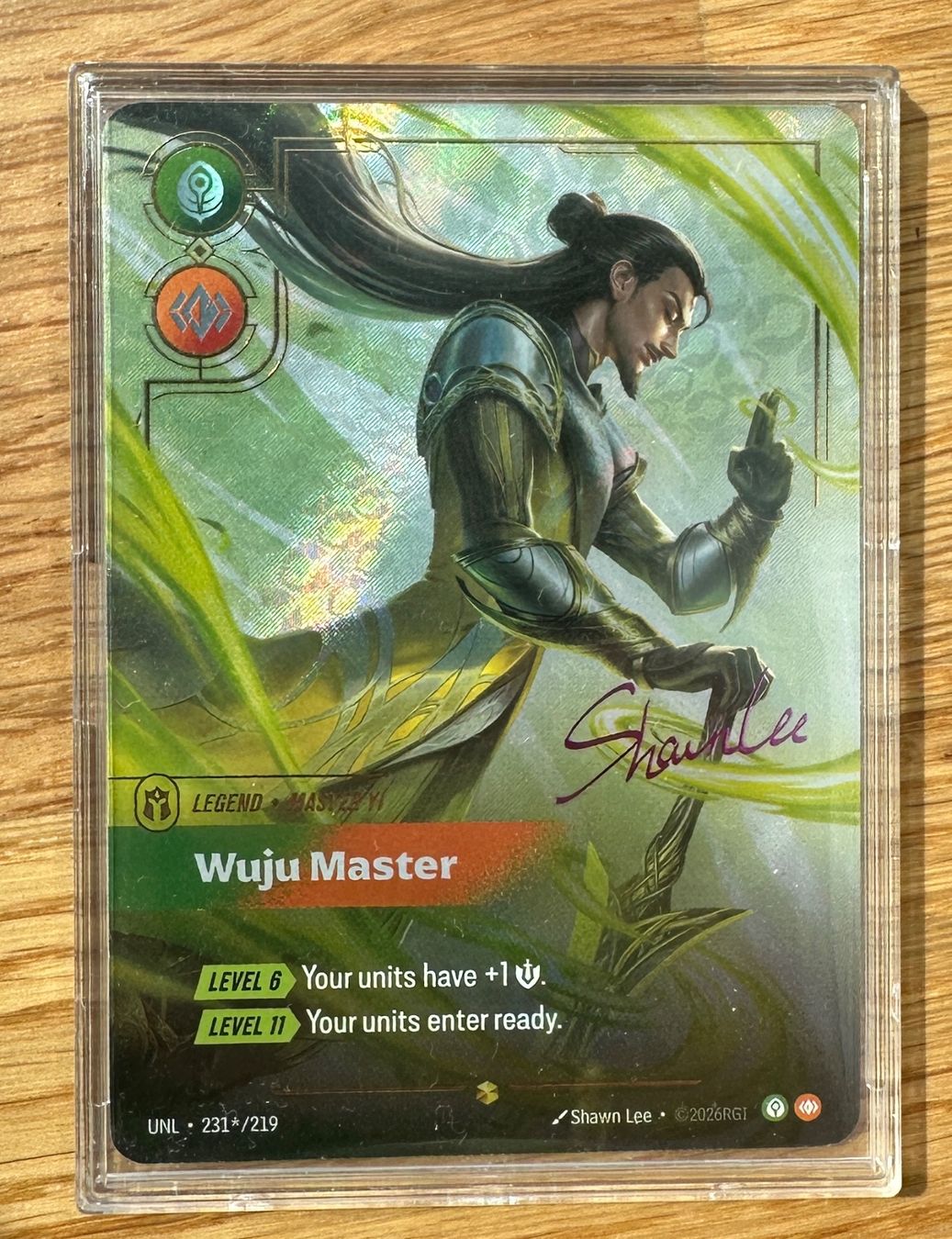 Sammelbilder & Trading cards: Riftbound Master Yi, Wuju Master – Neu (gemäss Beschreibung) aus Zürich von MrxBlackfish
