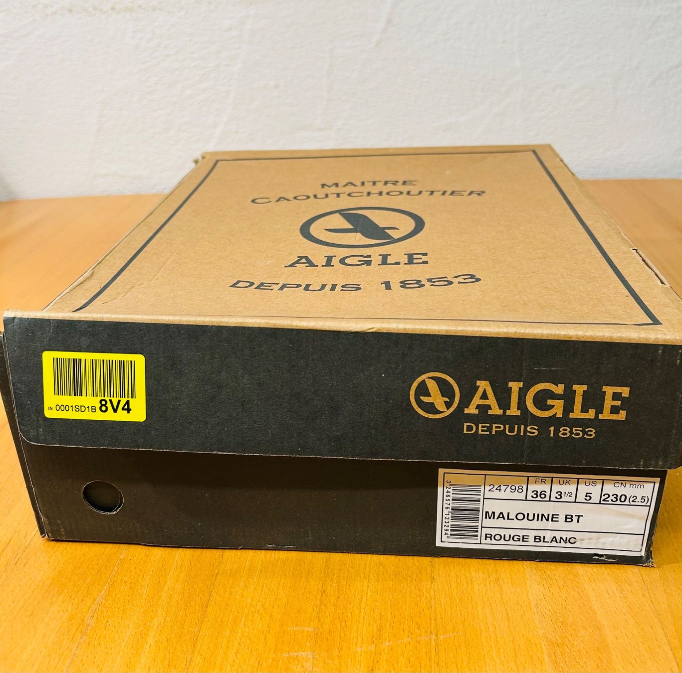 Damenschuhe: AIGLE Gummistiefel Rot neue.Gr. 36 – Neu und originalverpackt aus Niederglatt ZH von adi_99tq 7