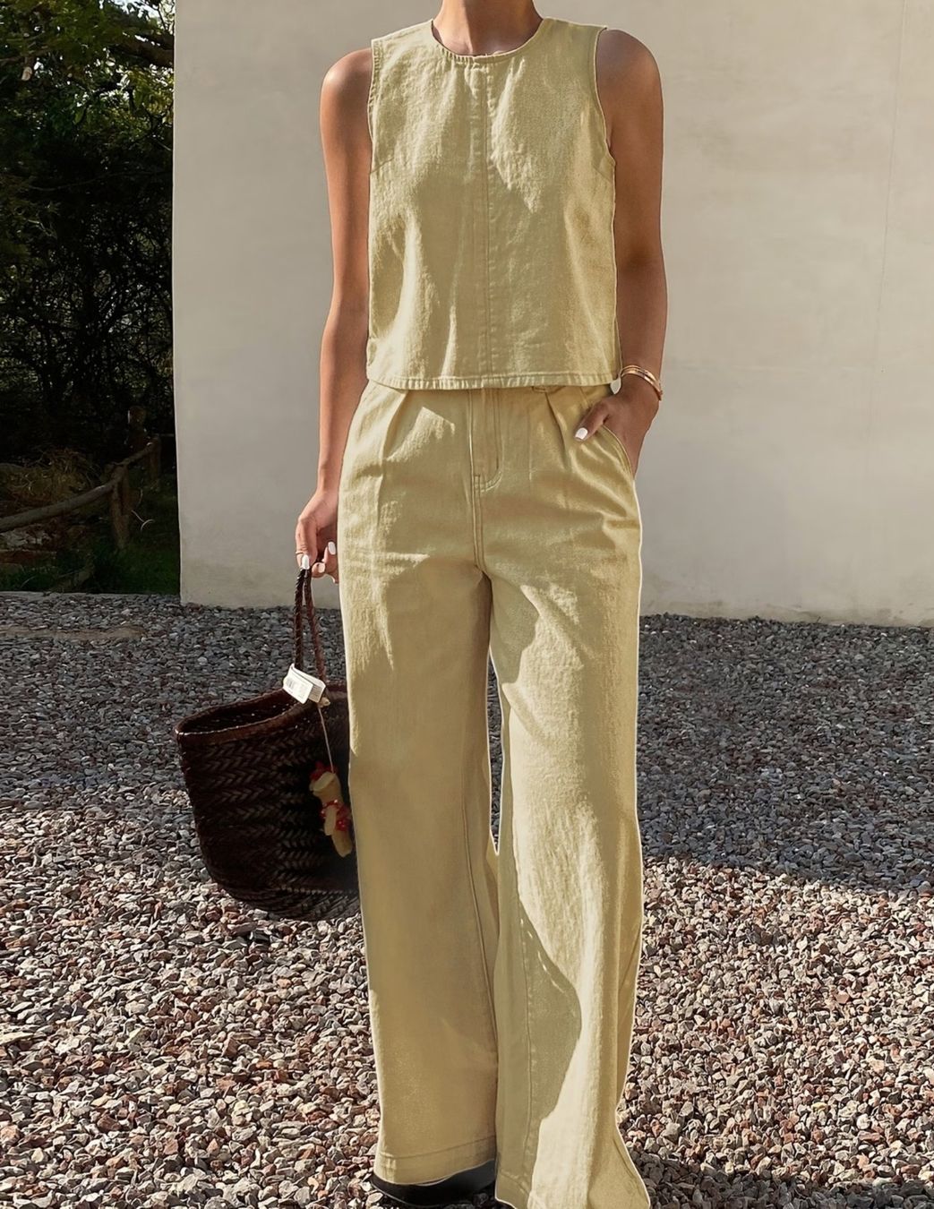 Lotti di vestiti: Sommerliches Damen 2-teiliges Set aus Baumwolle – Nuovo e nell'imballaggio originale da Reinach BL venduto da Deinfashion 4