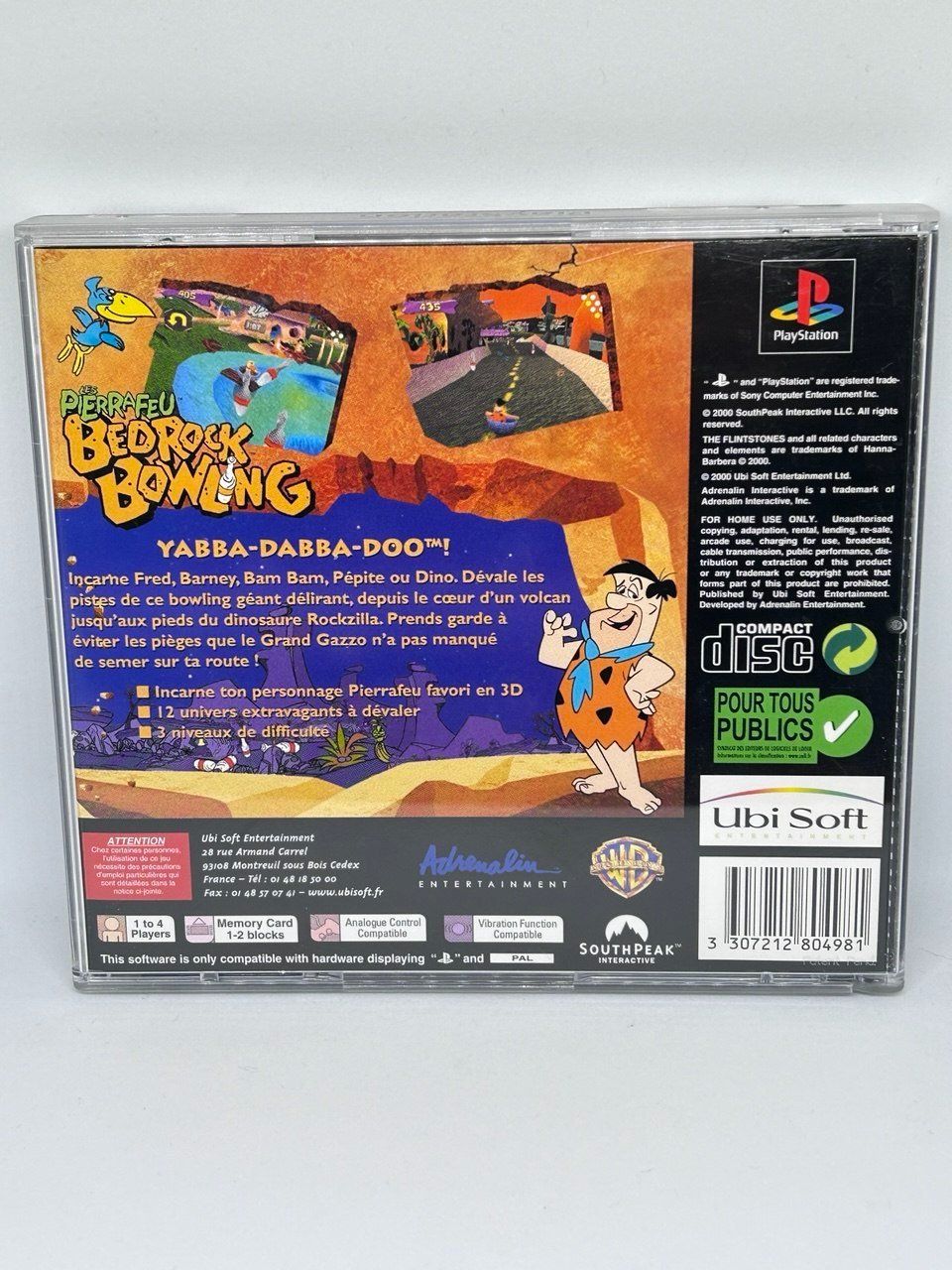 Sony Giochi: Les Pierrafeu: Bedrock Bowling – Usato da Giubiasco venduto da LorisVale 1