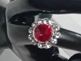 ring modeschmuck mit echt kristall