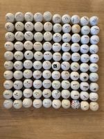 100 Stück gewaschene Golfbälle Nr.3
