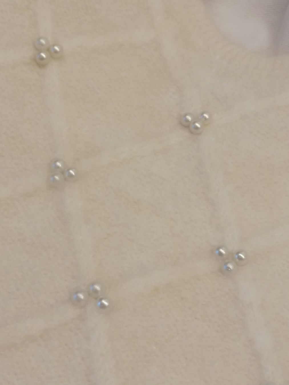 Mango Top: TOP, Wolle Perlenstickerei, von Mango – Nuovo e nell'imballaggio originale da Rheinfelden venduto da Cleopatra2000 2
