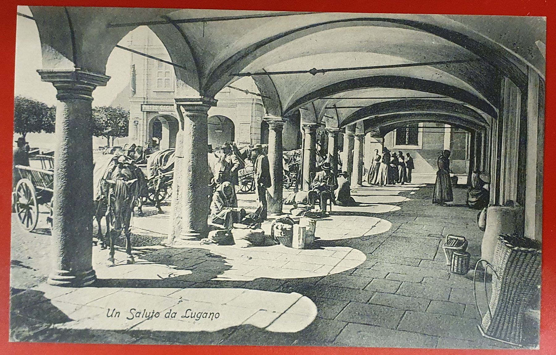 Cartoline postali: Un Saluto da Lugano - belebt – Usato da Kreuzlingen venduto da Rschweiz1