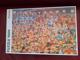 Bayrisches Bierfest Comic Puzzle