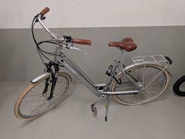 Elektro Velo Allegro Invisible City Silber mit Ladegerät 