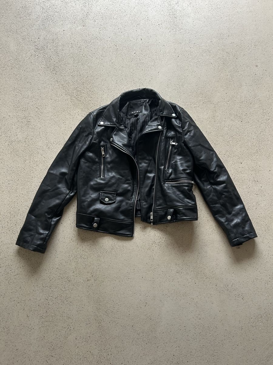 Giacche: Biker style Lederjacke – Usato da Wolfhausen venduto da eil_jc5j