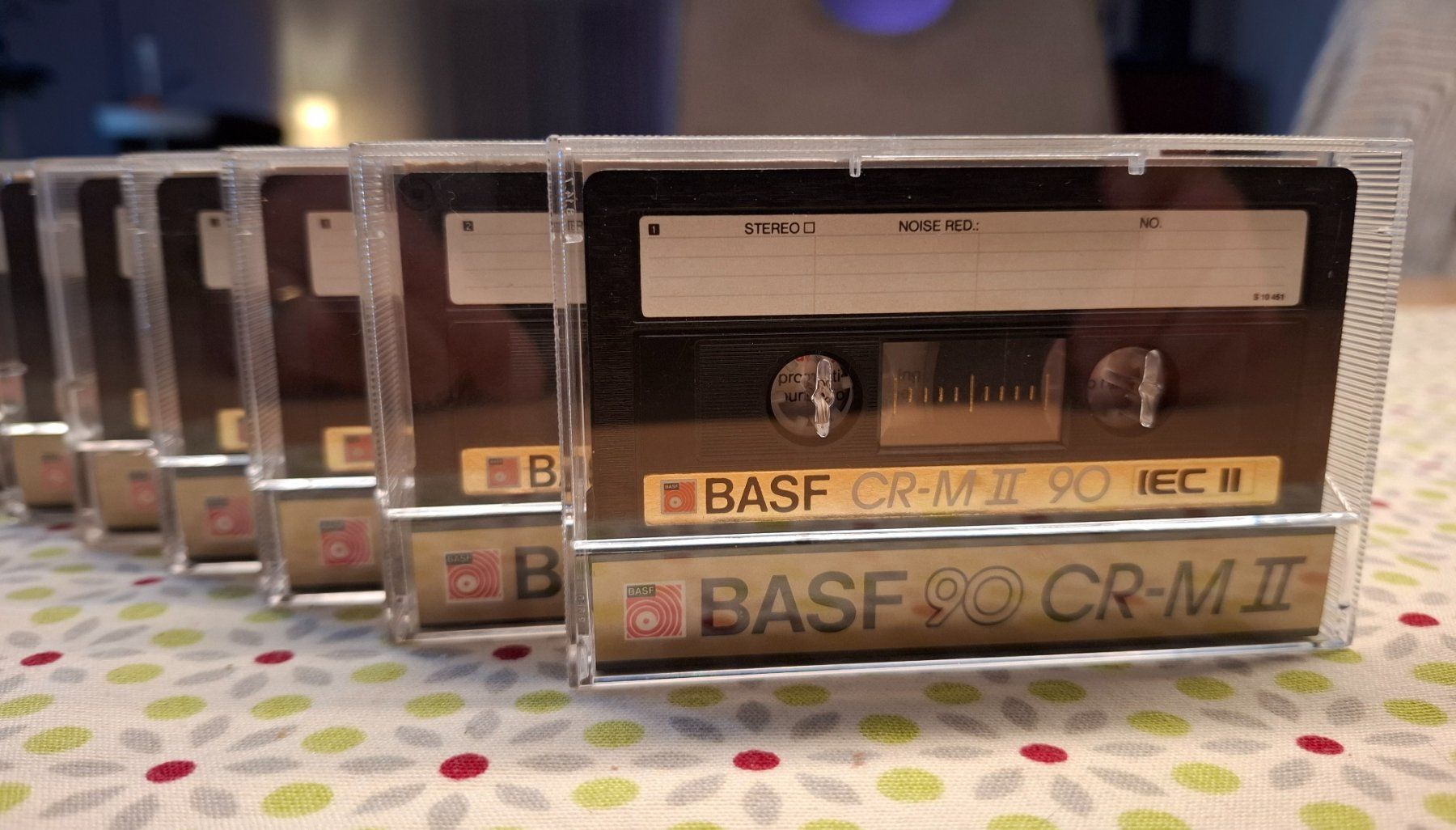 Musicassette: 10 Stück BASF 90 CR-M II / CrO2 High Position – Usato da Winterberg ZH venduto da Andora56 3