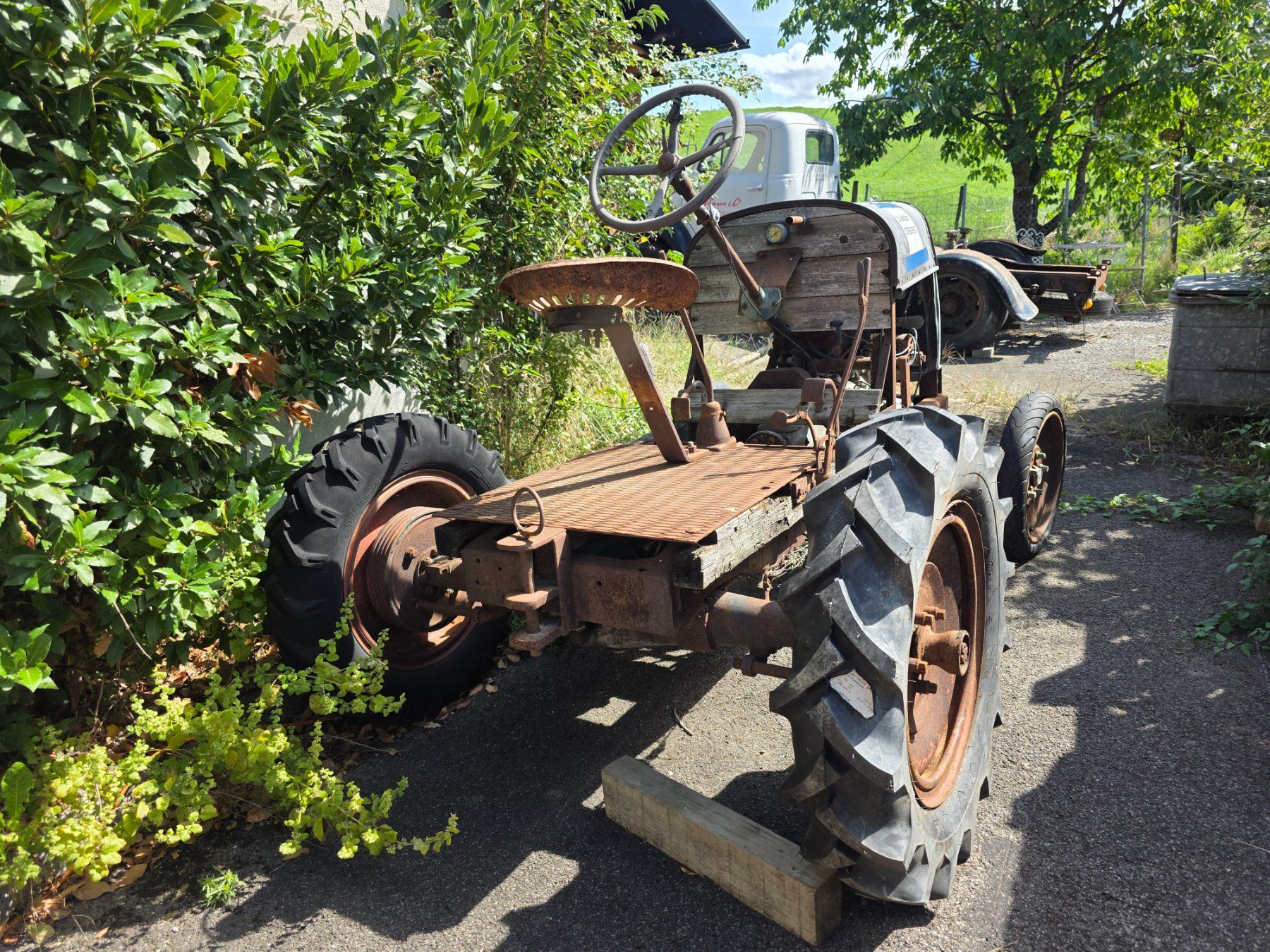 Fiat Traktoren: Traktor / Autotraktor Fiat Oldtimer ca. 1928 – Gebraucht aus Risch von Schnellerblitz 4