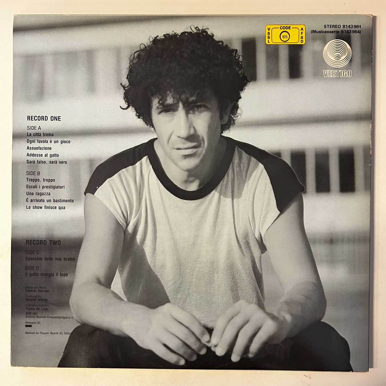 Dischi in vinile: Edoardo Bennato - è arrivato un bastimento, Vinyl LP 1983 – Usato da Aesch BL venduto da BernisFlomi 1