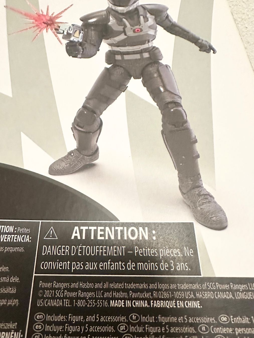 Hasbro Figuren: Hasbro Power Rangers Lightning Collection In Space Phantom – Neu und originalverpackt aus Baar von Mic_vL 4