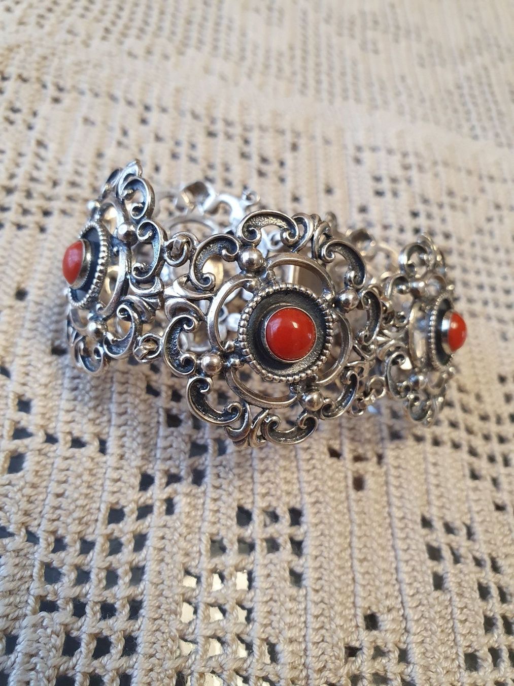Bracciali & Braccialetti: Korallen Armband in Silber.... – Usato da Wohlen AG venduto da palmsprings 5