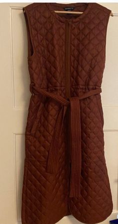 Athleta Steppweste, Grösse M, Rostbraun, Herbst Look!