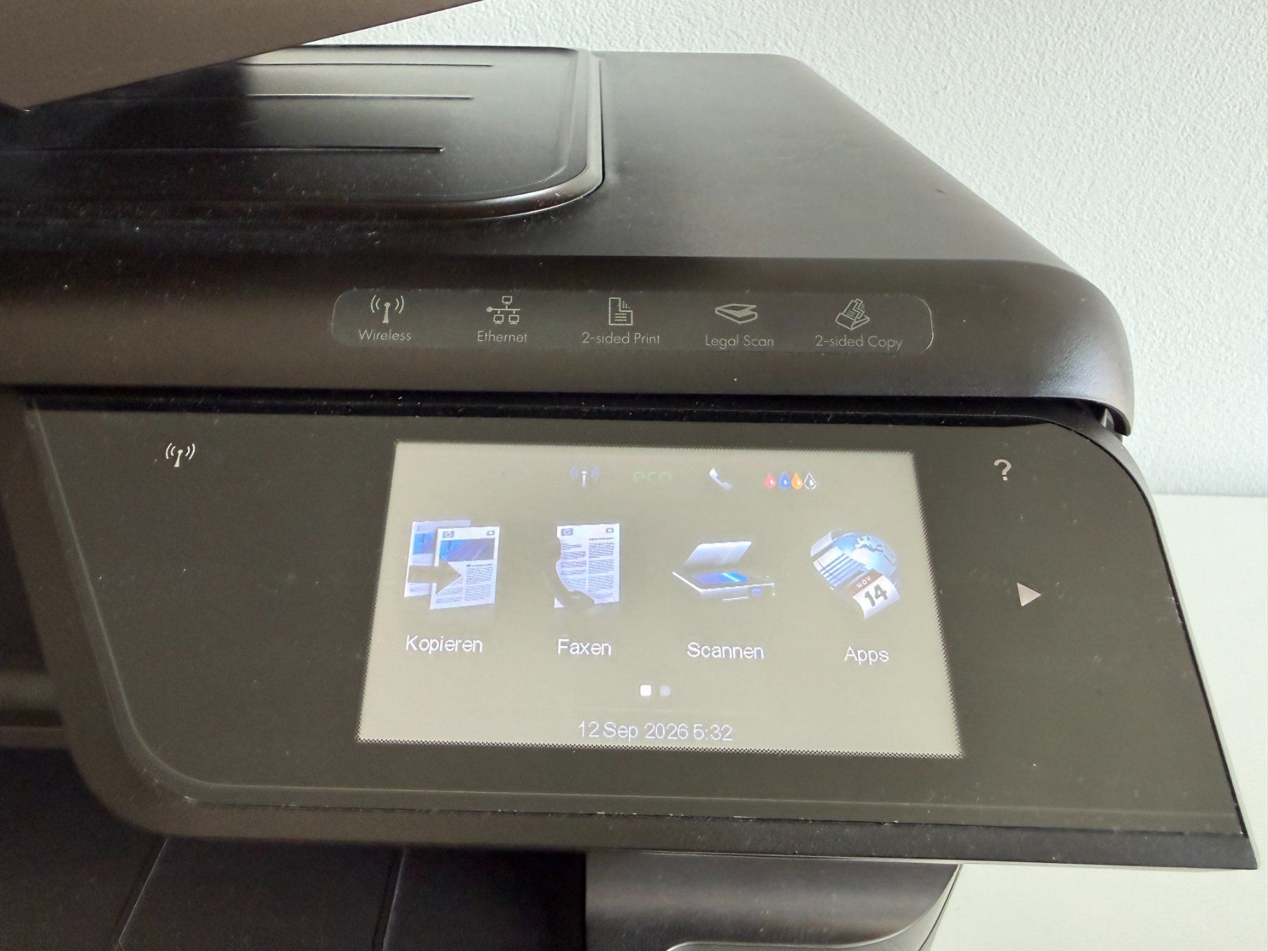 Hewlett Packard Stampanti: HP Officejet Pro 8600 Plus Multifunktionsdrucker mit WLAN – Usato da Horgen venduto da Fabel4me 3
