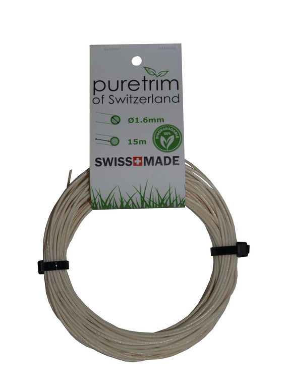 Trimmerfaden 2.0mm Für Litheli Rasentrimmer - 3x15m Nylon-Schnur
