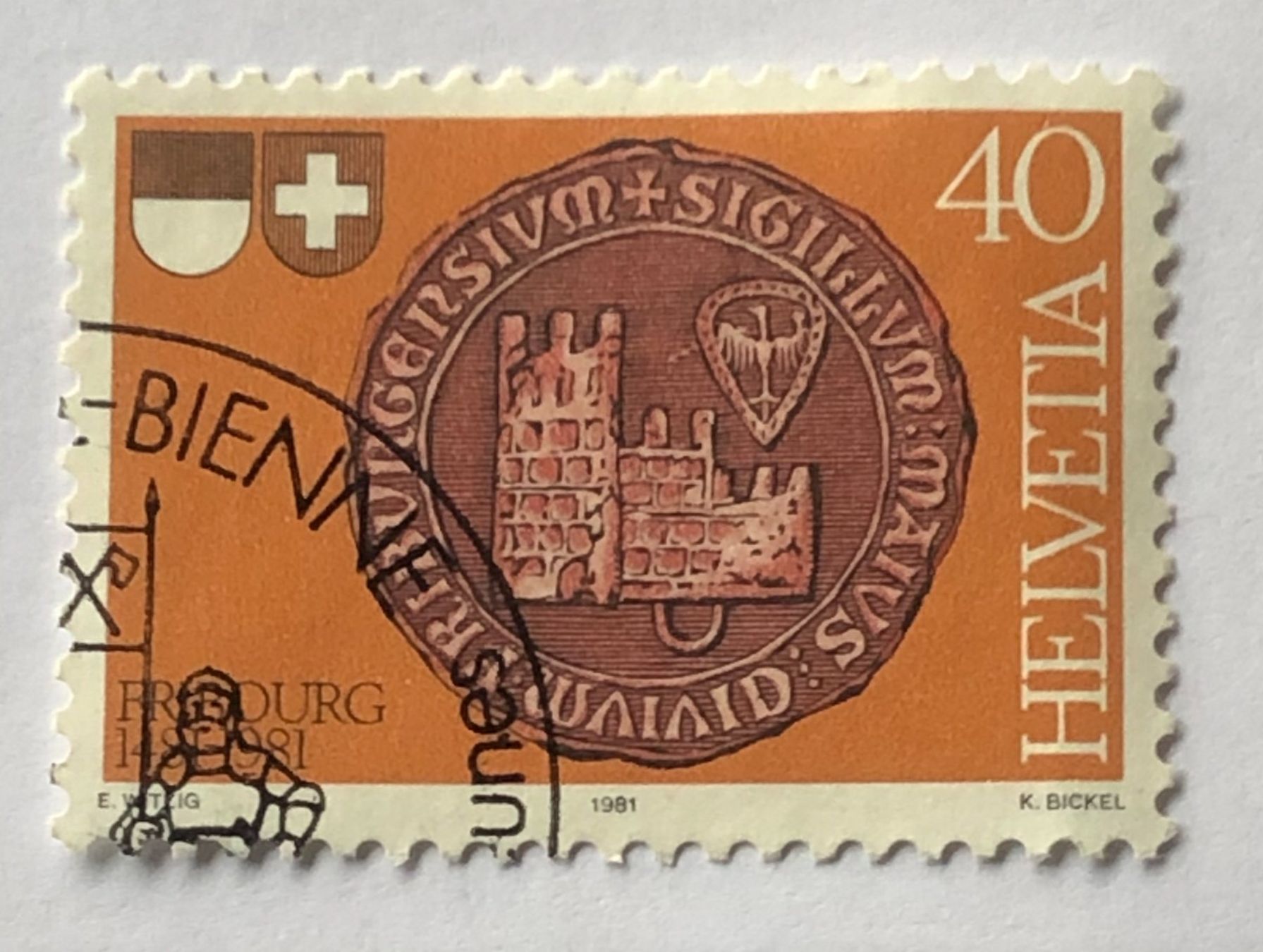 Tutti i francobolli: CH Briefmarken GESTEMPELT    – Usato da Aarau venduto da Billa007