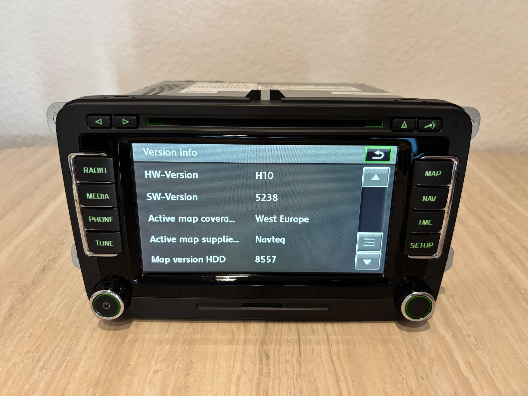 Continental Radio: Rns510, Original Skoda Radio, Dab+ – Usato da Wattwil venduto da bigcola_1 7
