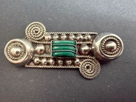 Silber Brosche 925
