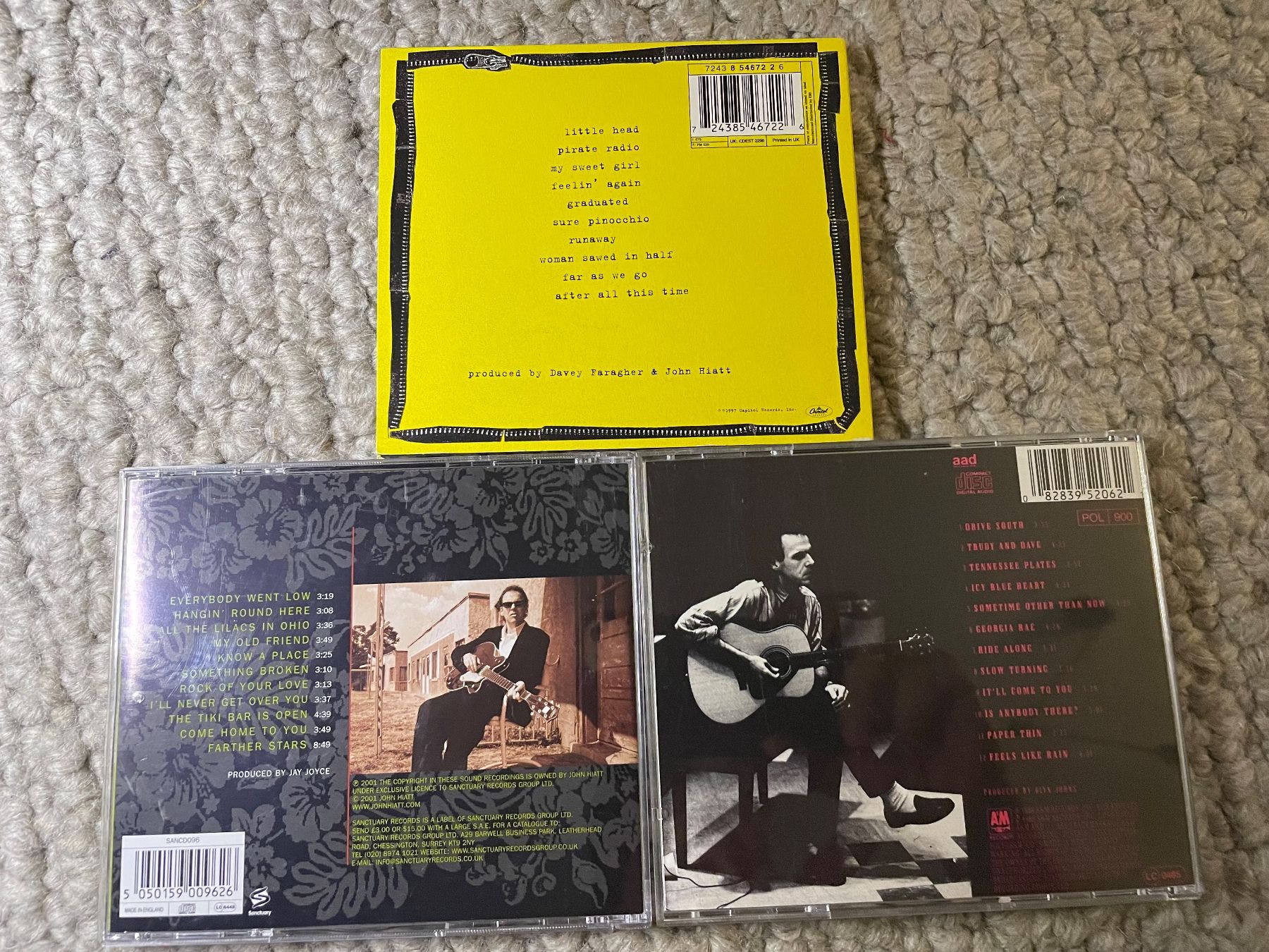 CDs: 3x John Hiatt – D'occasion à Reinach AG par trigger7811 2