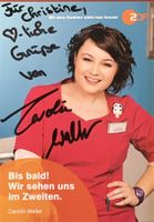 Carolin Walter Autogramm signiert Foto 10x15cm