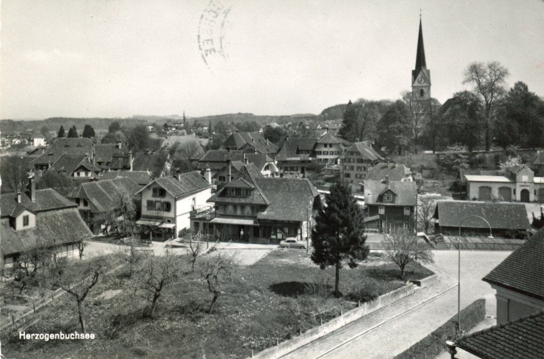 Cartoline postali: Herzogenbuchsee  BE       um 1966 – Usato da Brig venduto da Valcards54
