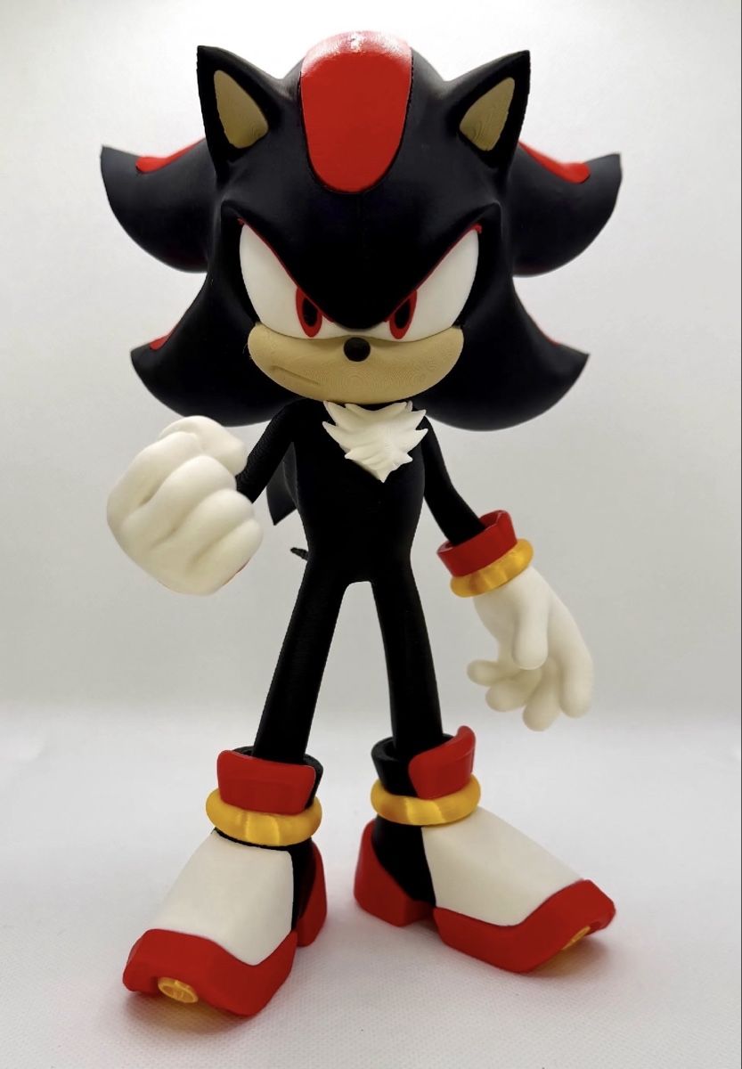Figuren: Shadow the Hedgehog Figur 3d Druck  – Neu (gemäss Beschreibung) aus Embrach von Niko_357